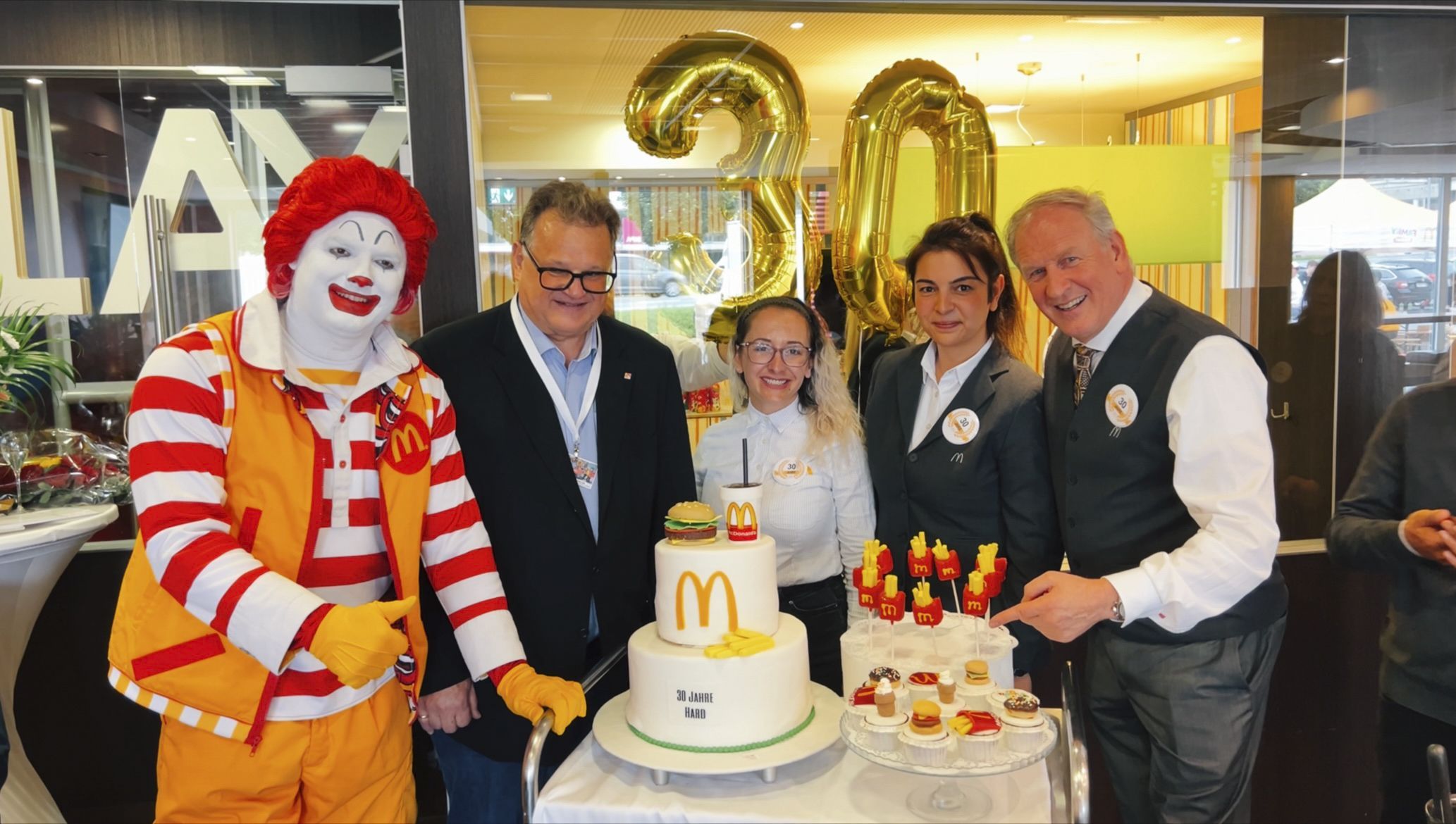 Jubiläumsfeier bei McDonald‘s