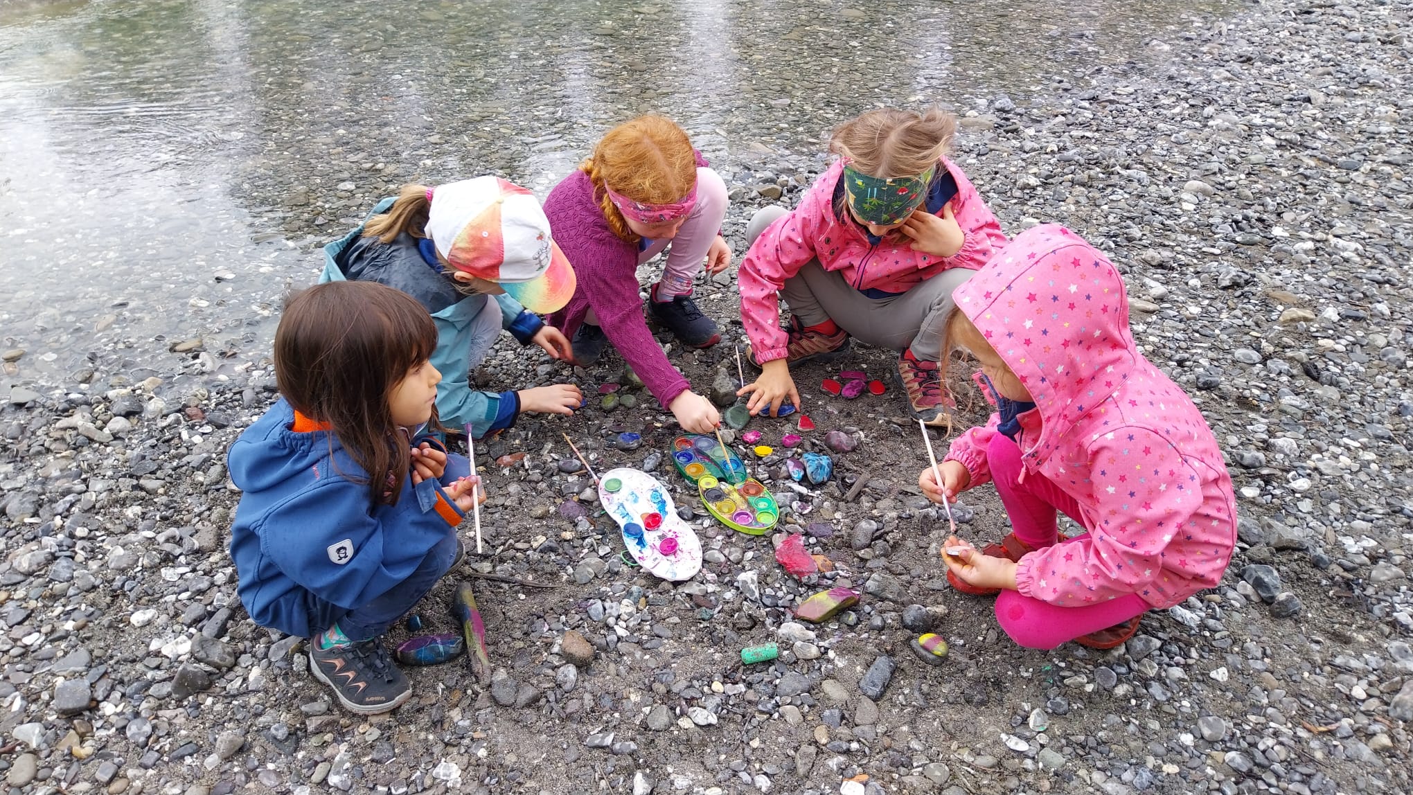 Wenn Kinder sich in der Natur austoben