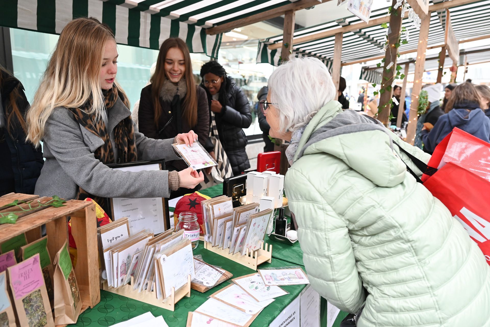 Jungunternehmer begeistern am Martinimarkt