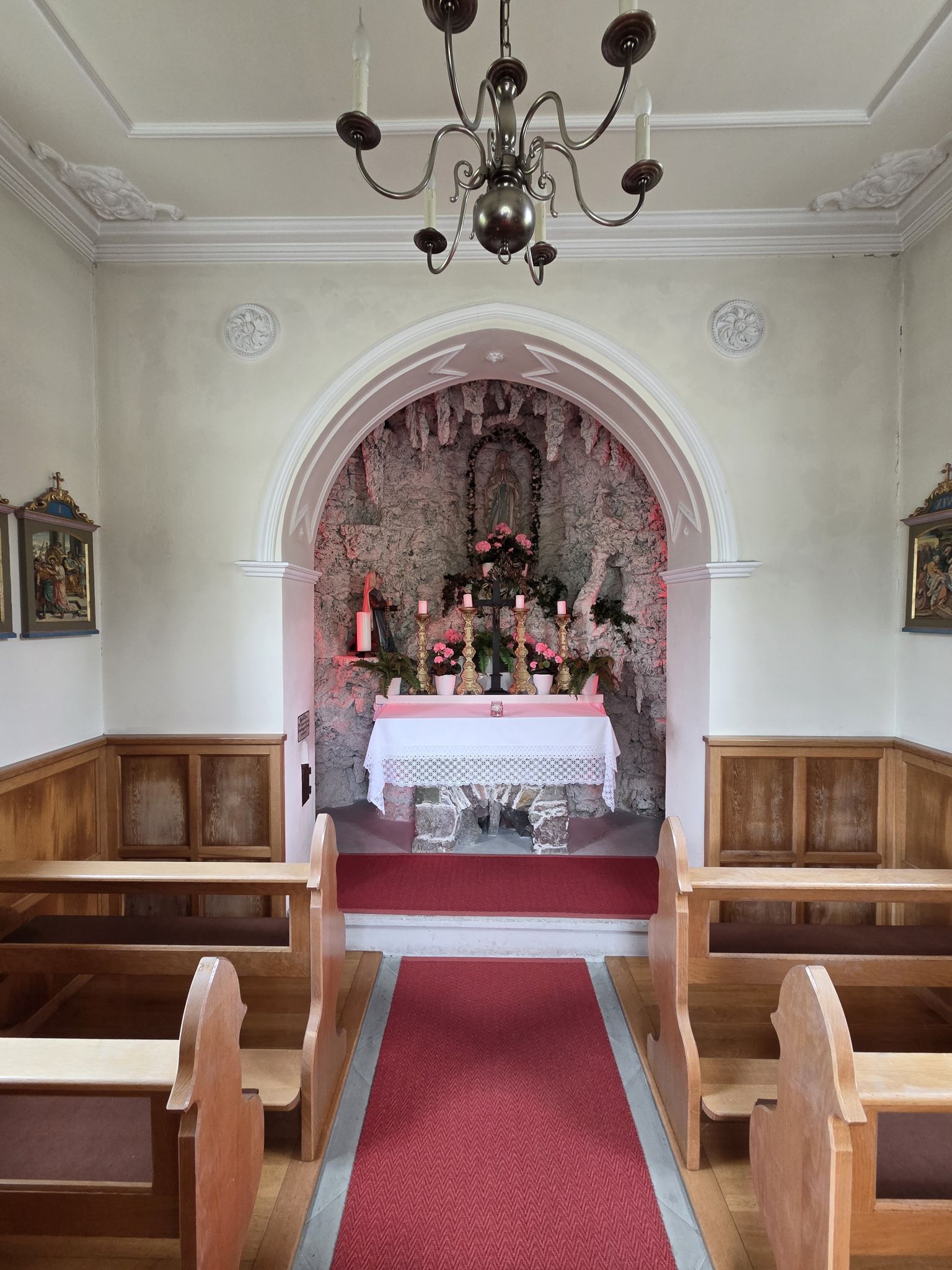 Lourdeskapelle auf Gampelün