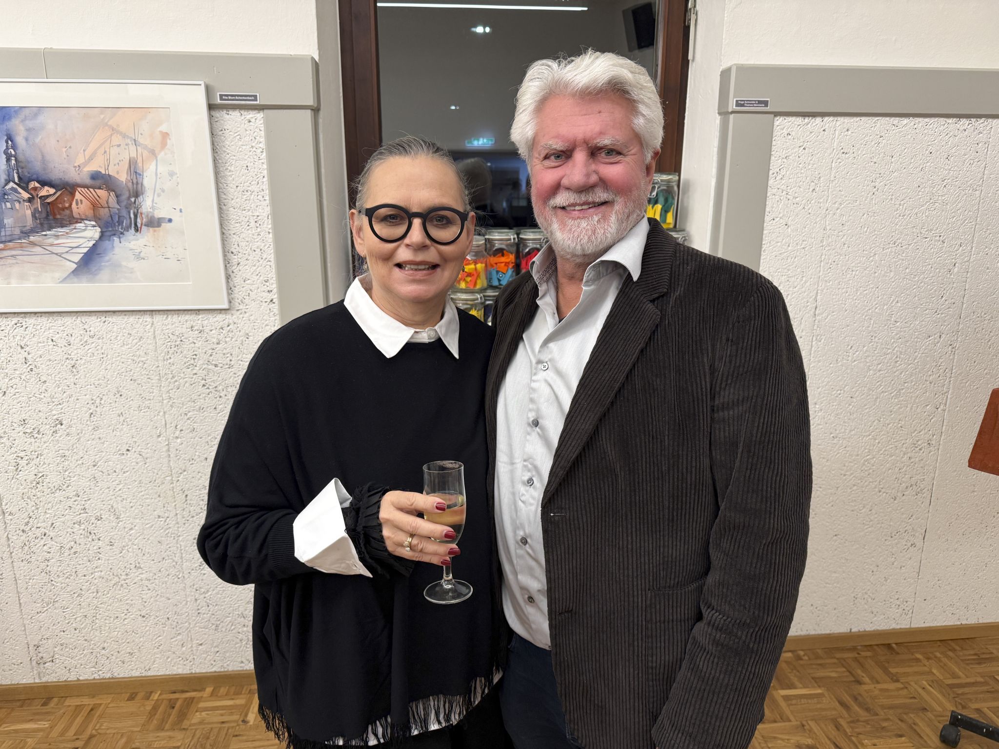 Künstlerquintett lud zur Vernissage