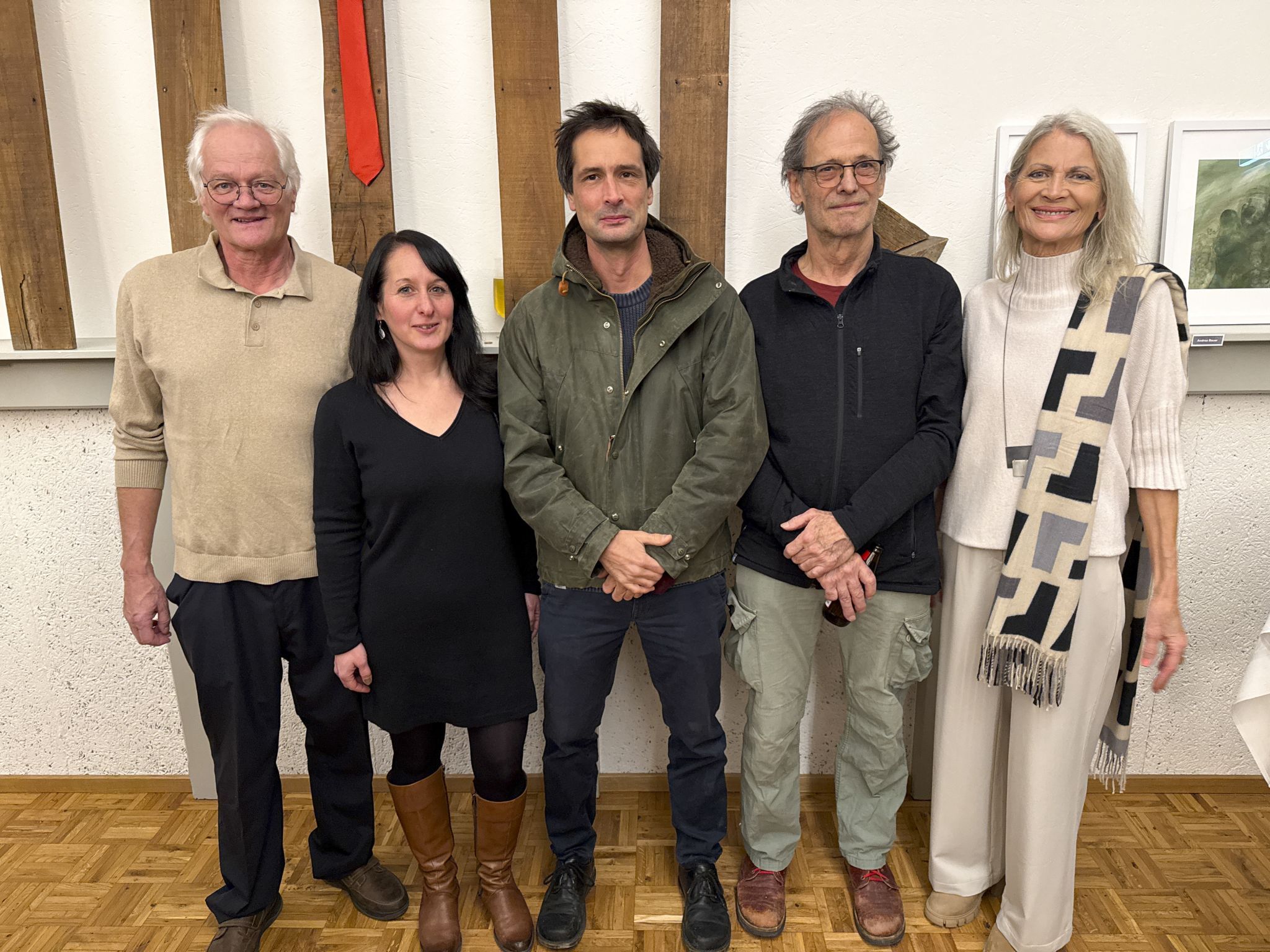 Künstlerquintett lud zur Vernissage