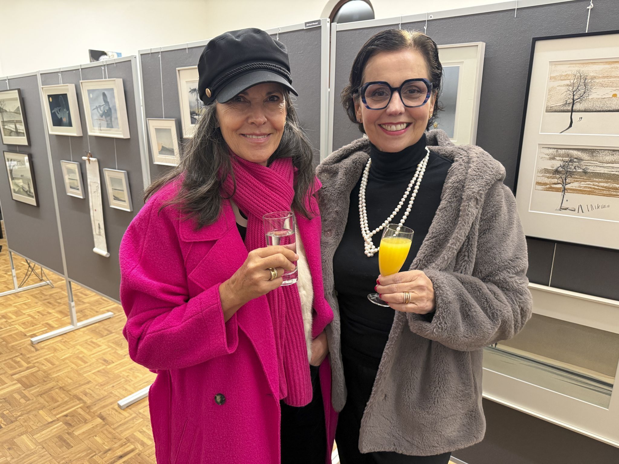 Künstlerquintett lud zur Vernissage