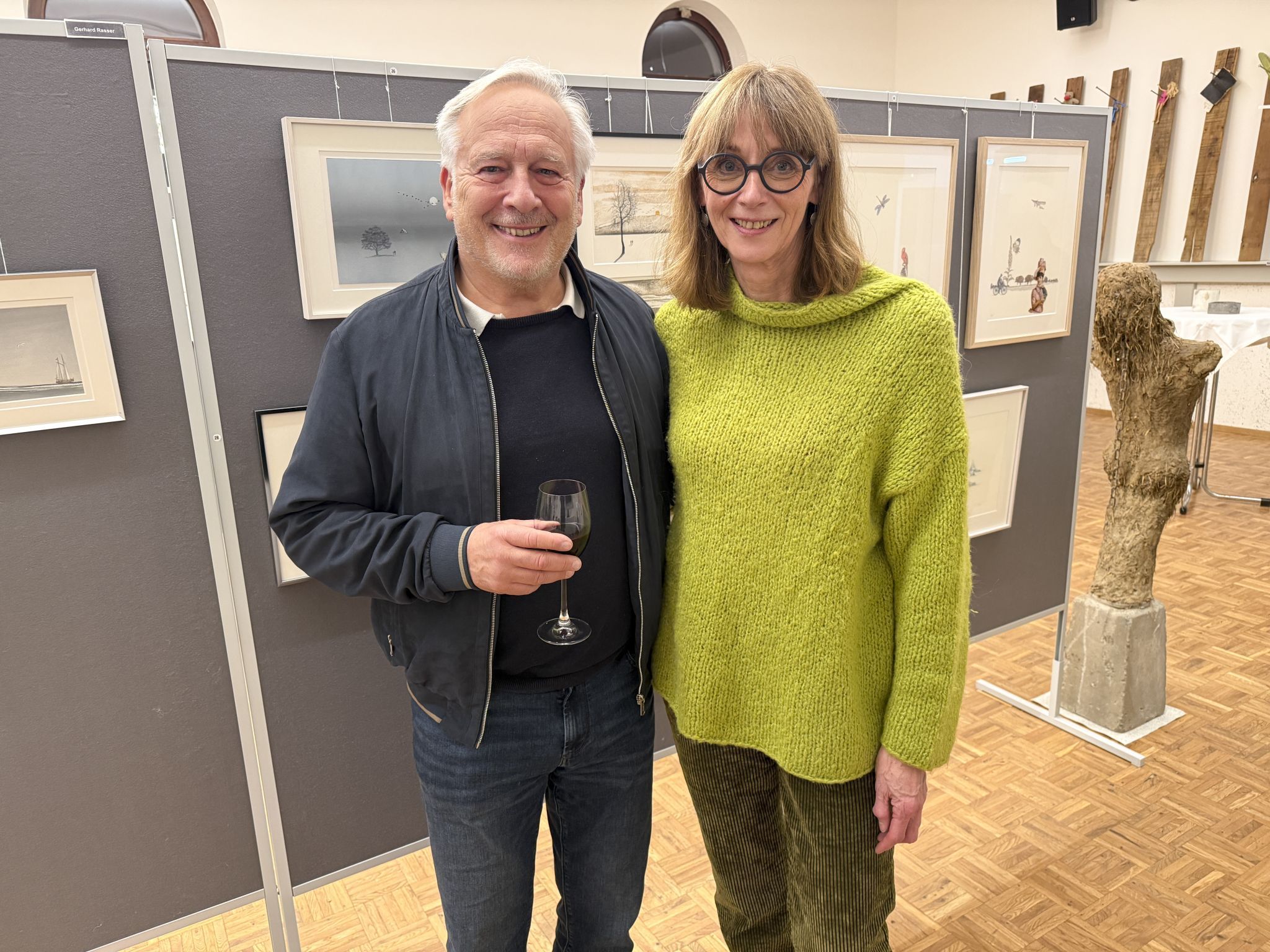 Künstlerquintett lud zur Vernissage