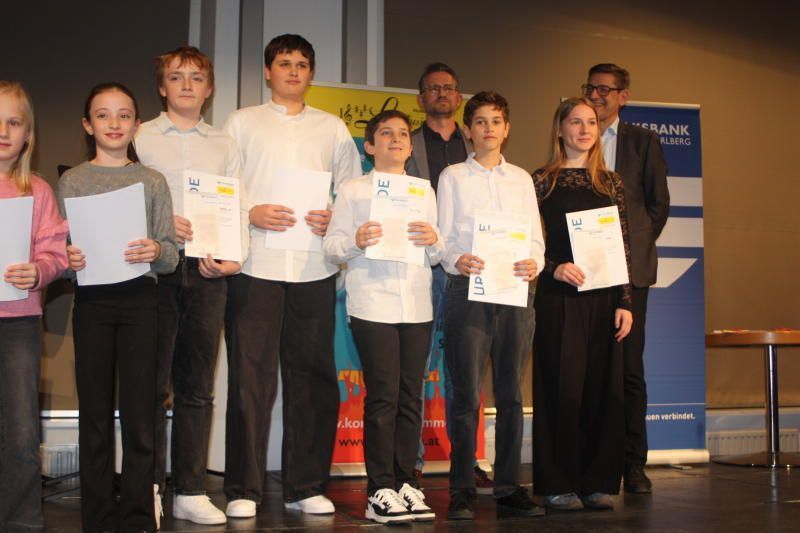 Musikschule Rankweil feiert Talente: 36 Auszeichnungen beim Förderpreis