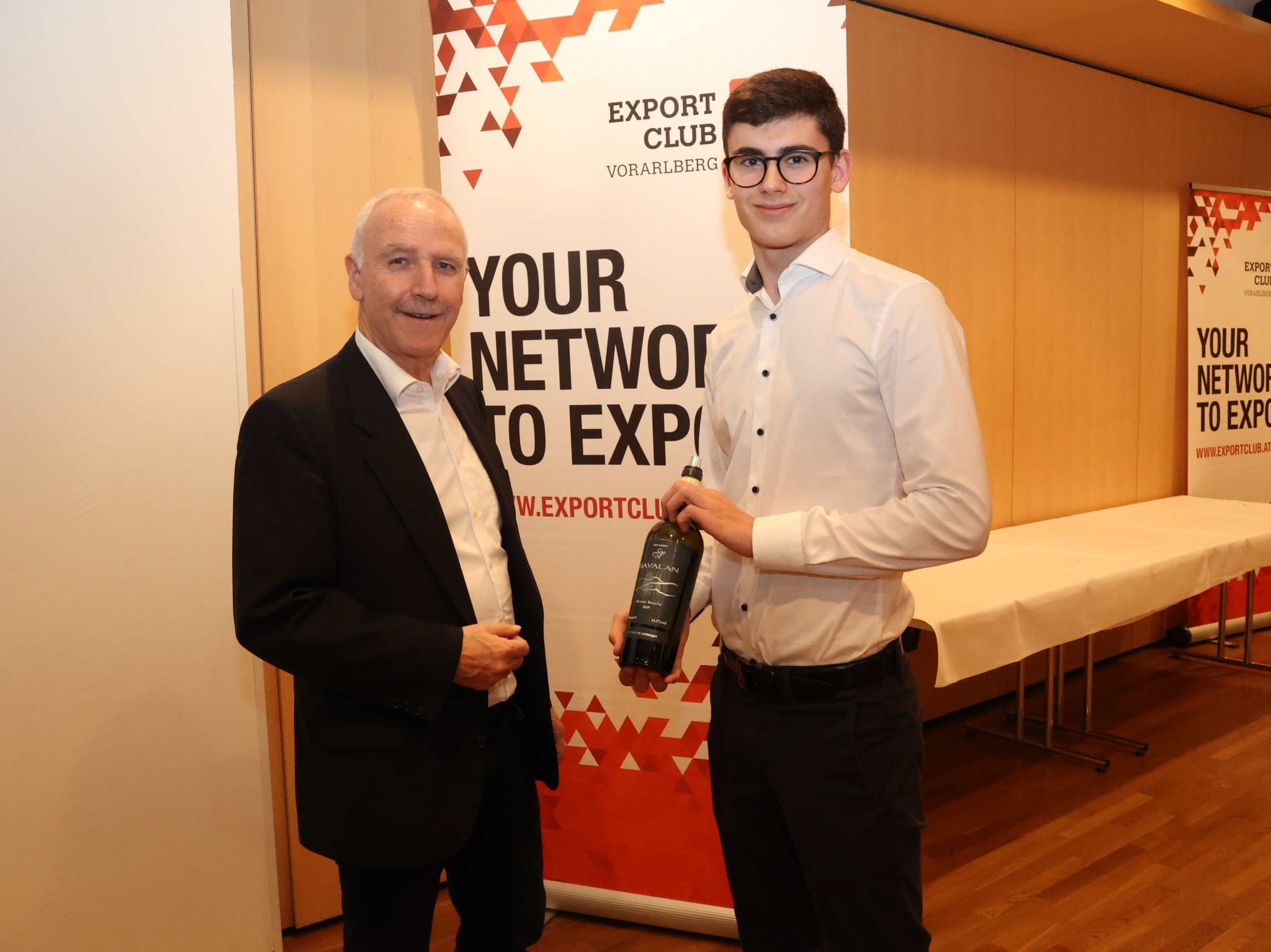 Stilgerechter Weinabend beim Exportclub