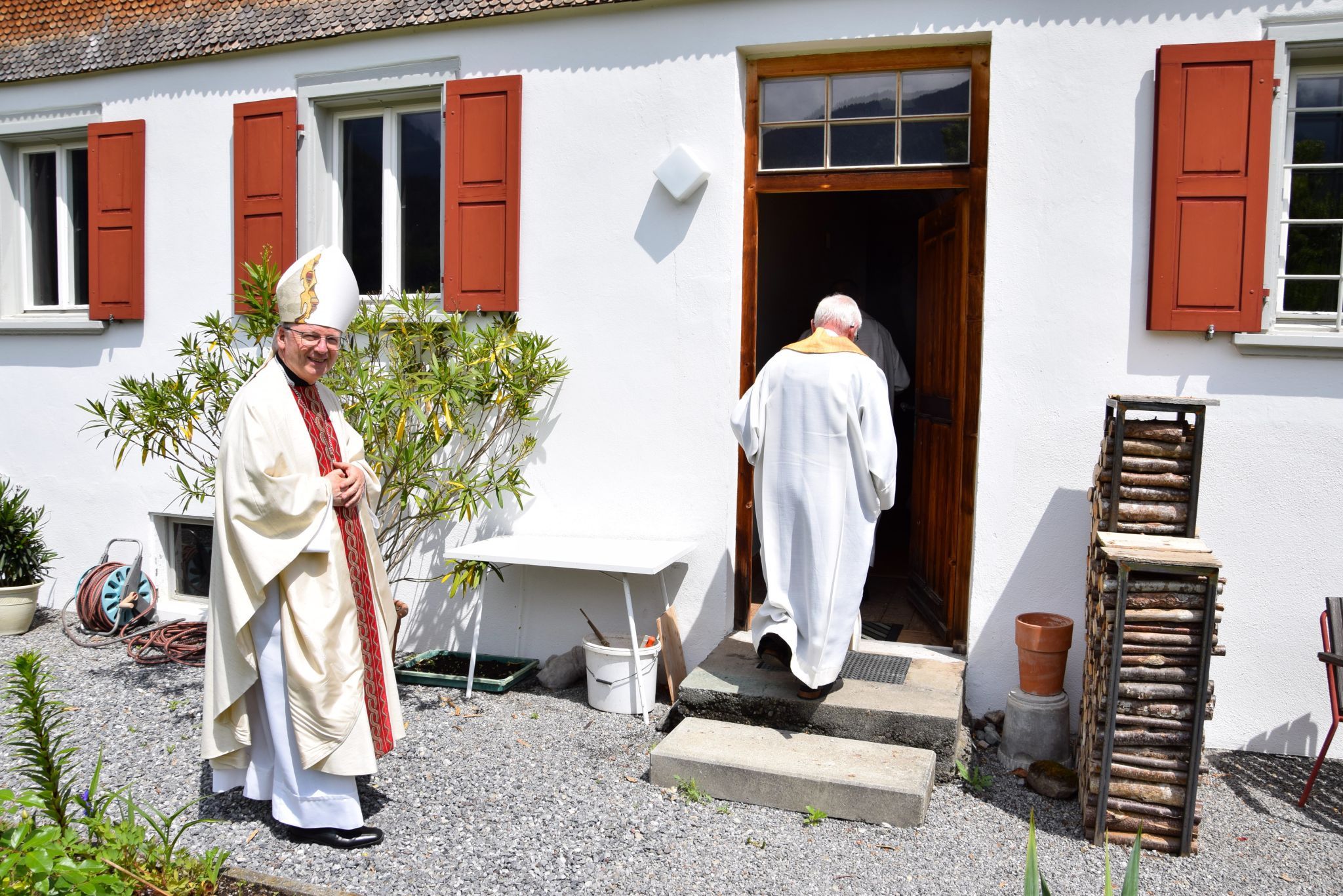 Große Ehre für Bischof und Olympiasieger