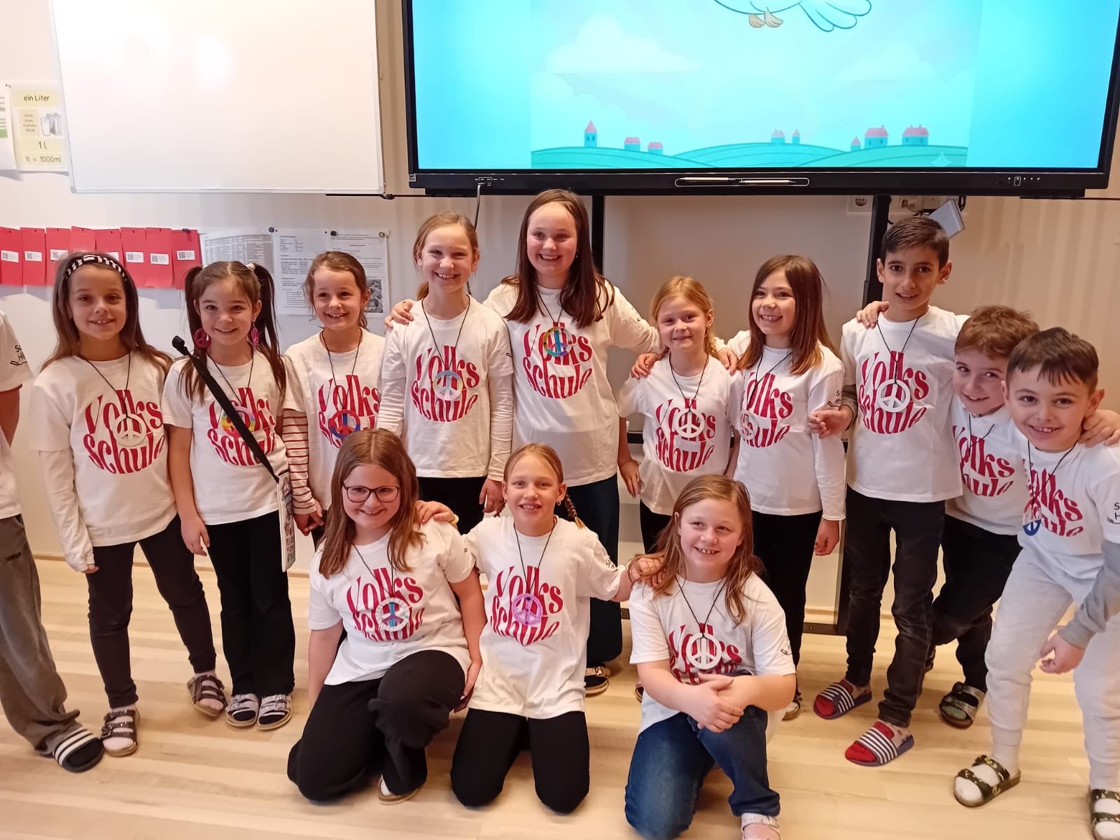 Kleine Botschafter für eine friedliche Welt