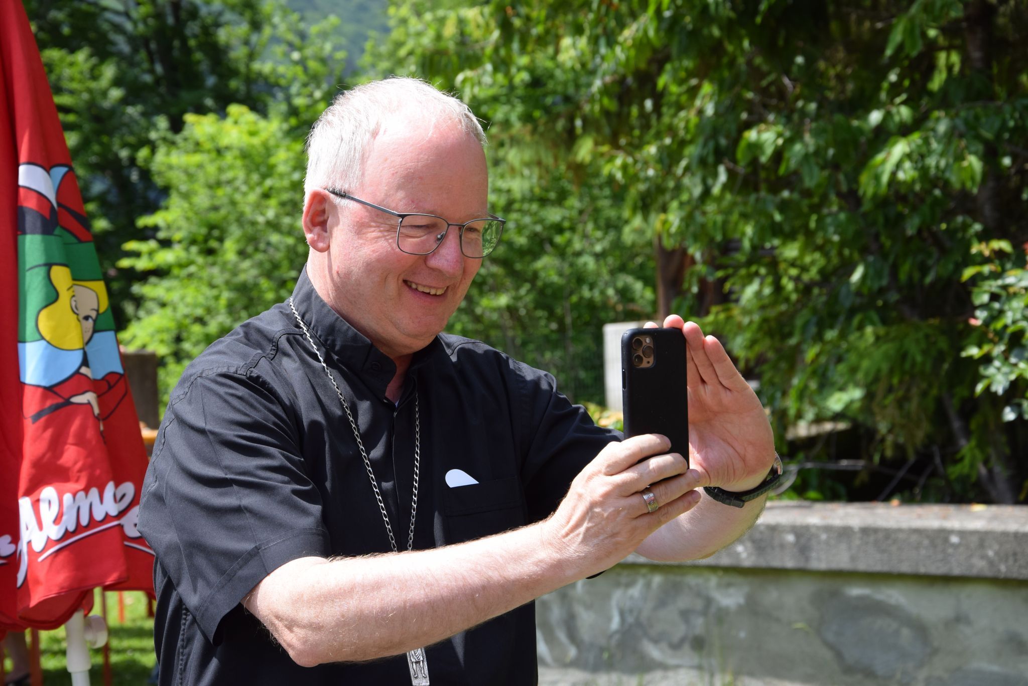 Große Ehre für Bischof und Olympiasieger