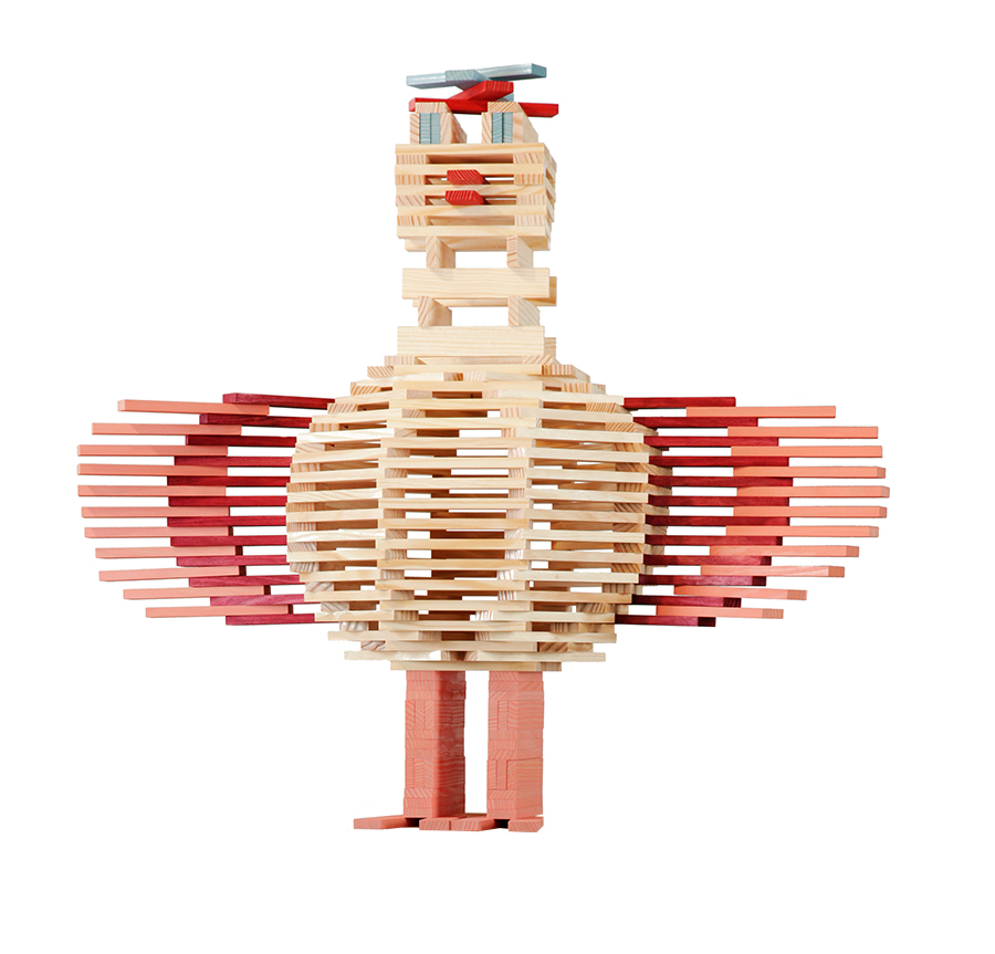 20.000 Kapla-Steine: Rankweil wird zur XXL-Baustelle