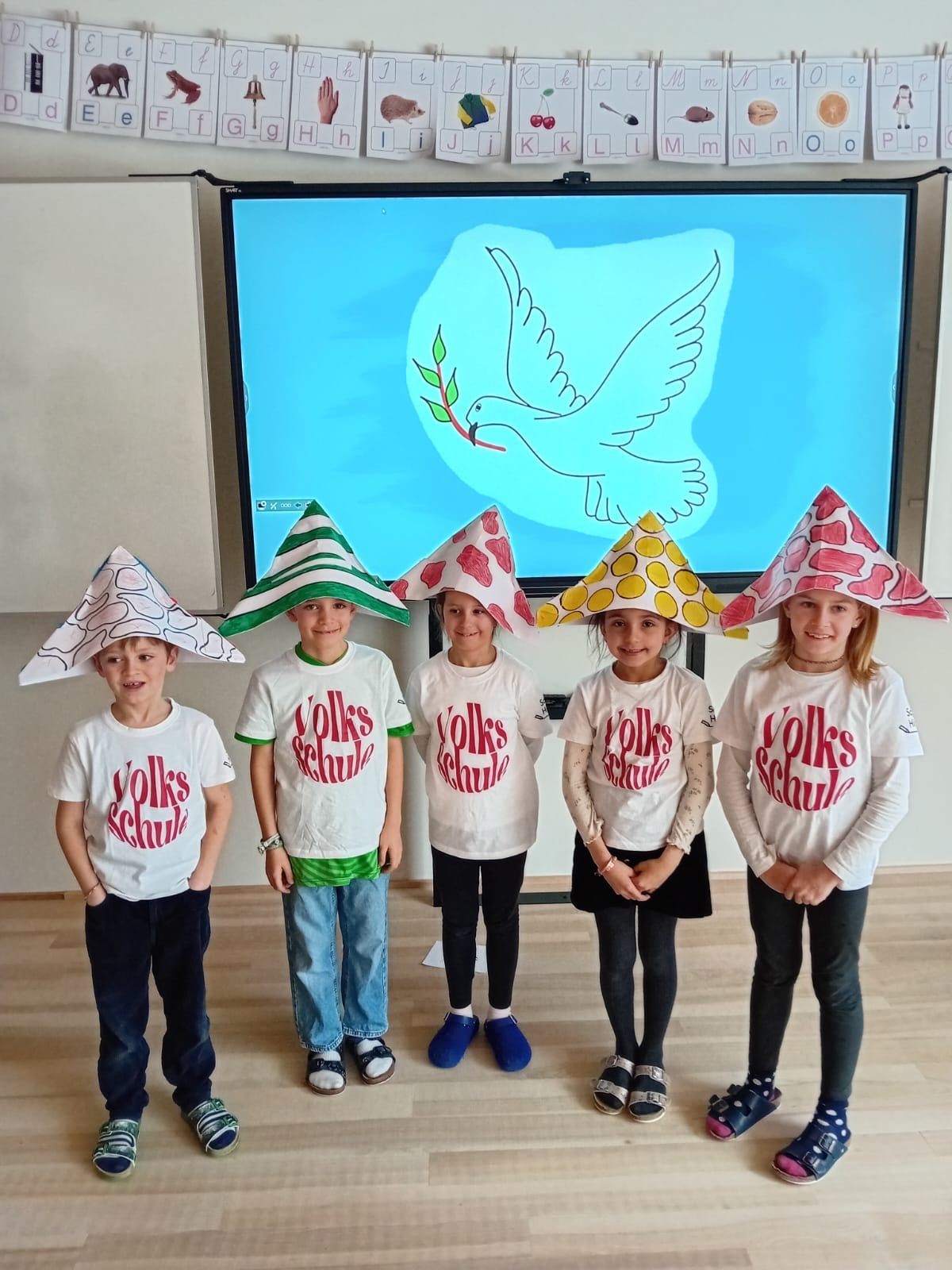 Kleine Botschafter für eine friedliche Welt