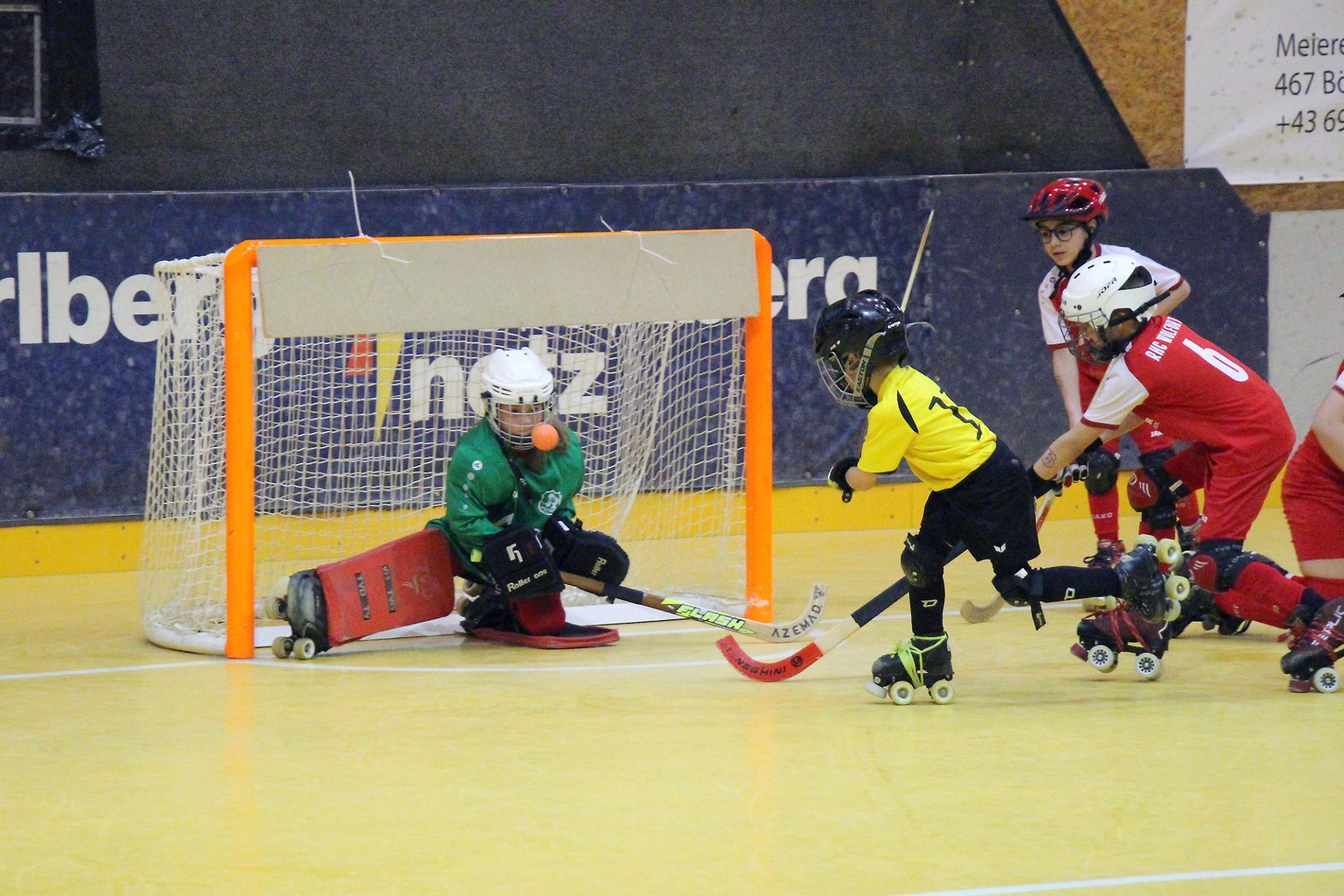 Rollhockey-Jugend rittert um ÖM-Titel