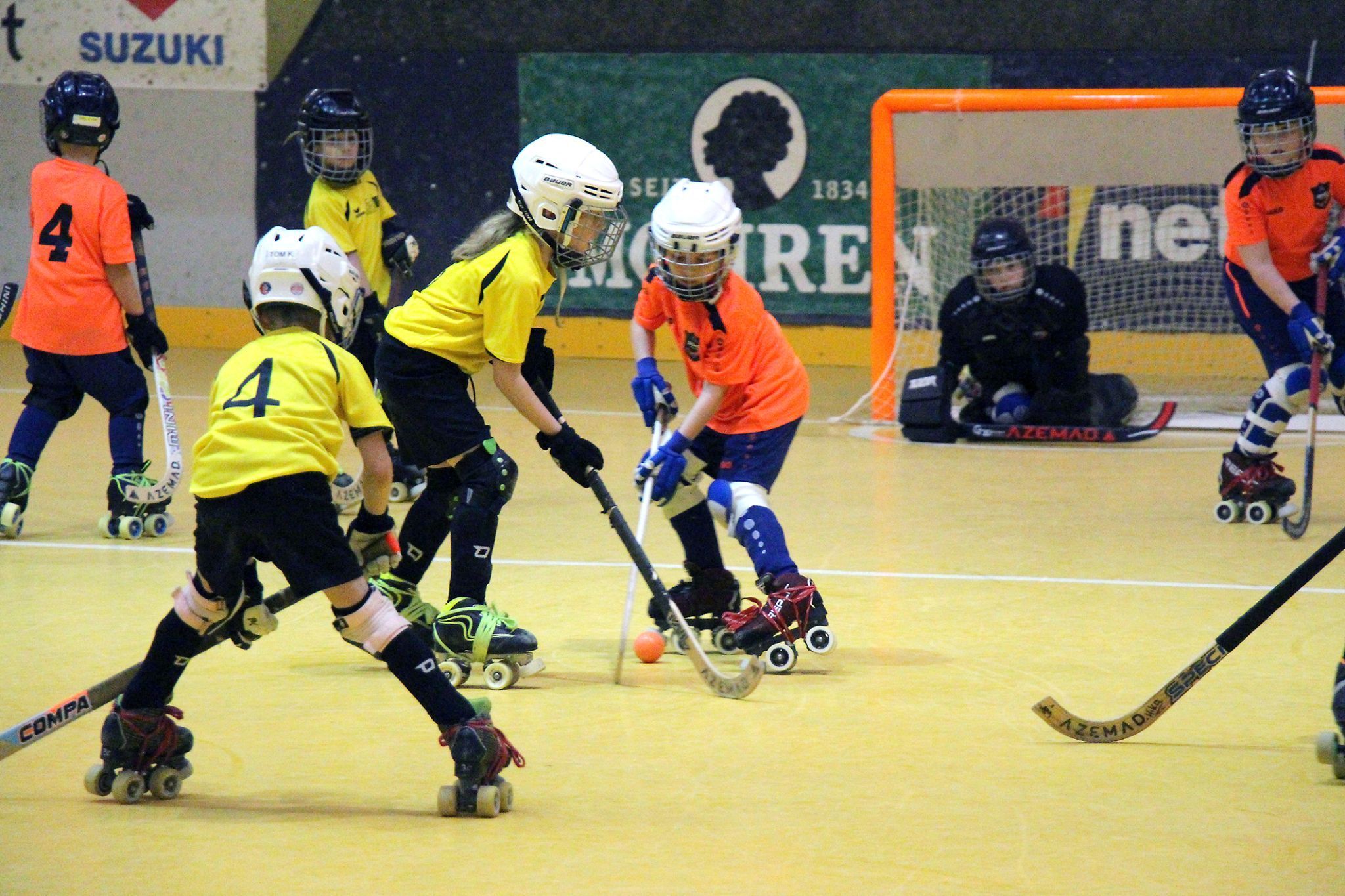 Rollhockey-Jugend rittert um ÖM-Titel