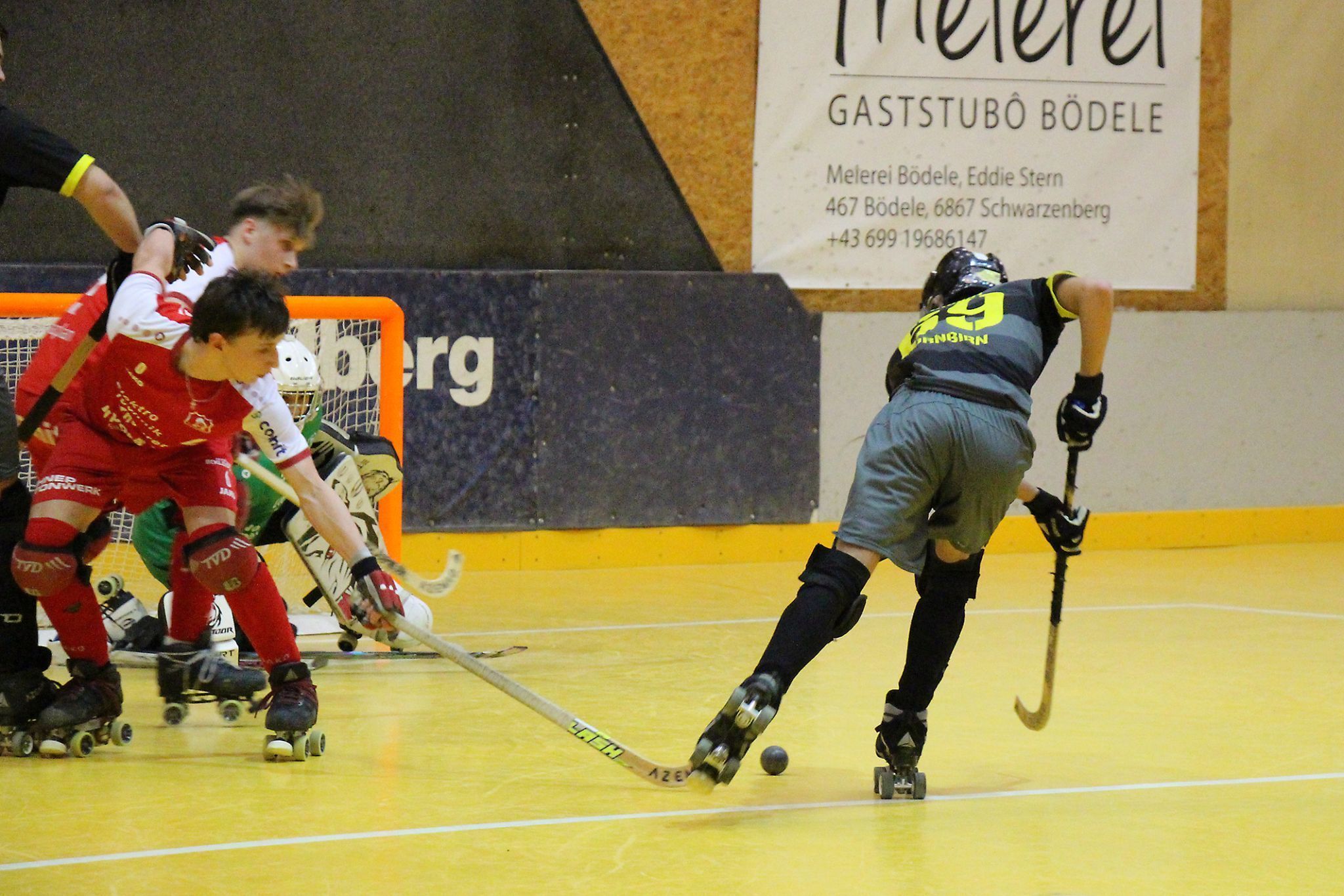 Rollhockey-Jugend rittert um ÖM-Titel