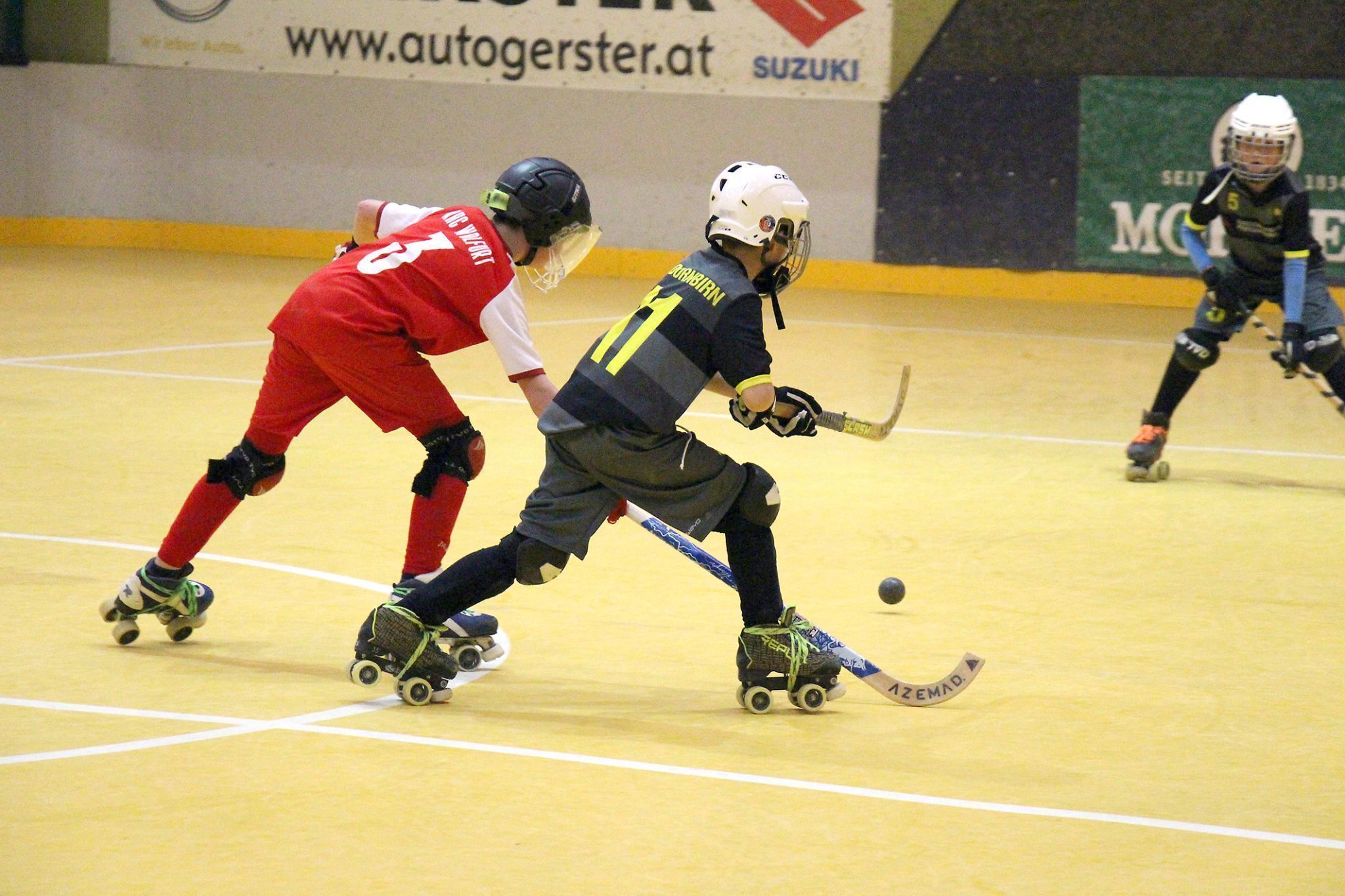 Rollhockey-Jugend rittert um ÖM-Titel