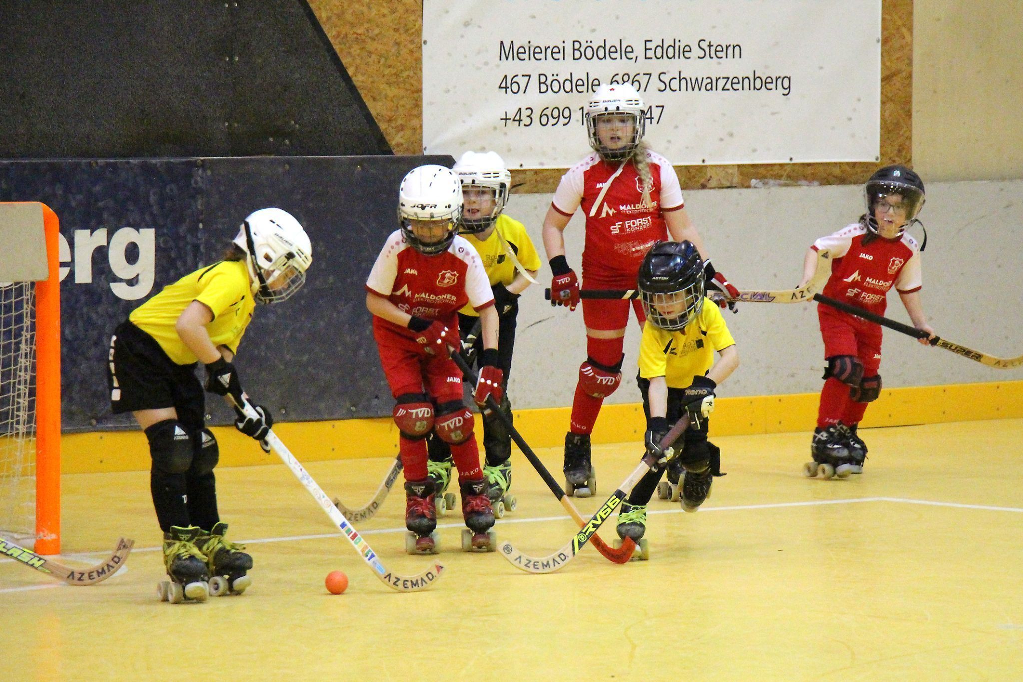 Rollhockey-Jugend rittert um ÖM-Titel