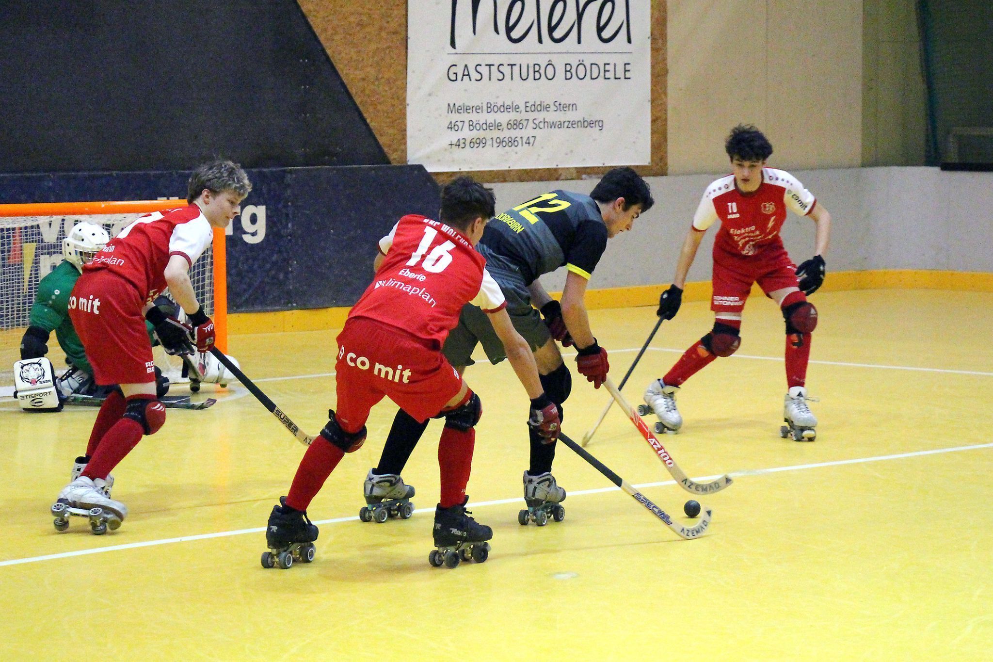 Rollhockey-Jugend rittert um ÖM-Titel