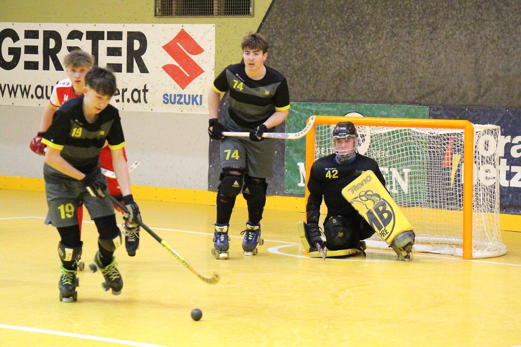 Rollhockey-Jugend rittert um ÖM-Titel