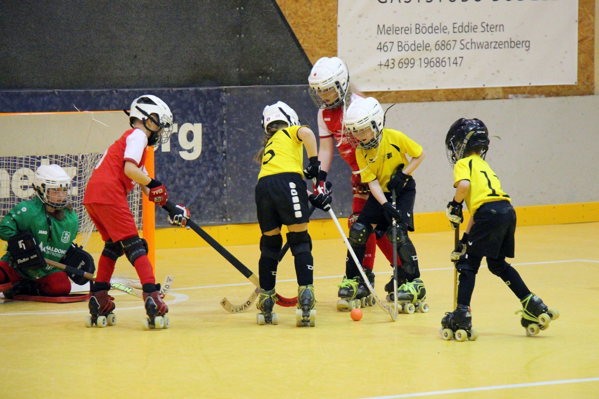 Rollhockey-Jugend rittert um ÖM-Titel