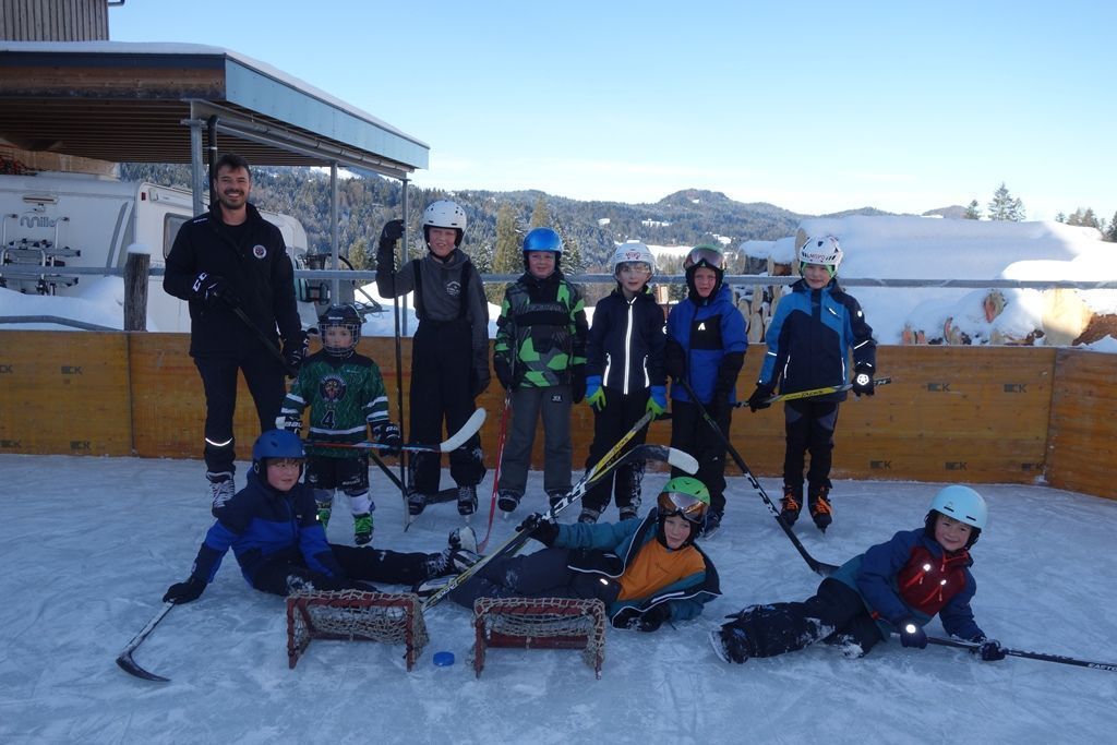 Wälder Kids schnupperten Eishockeyluft