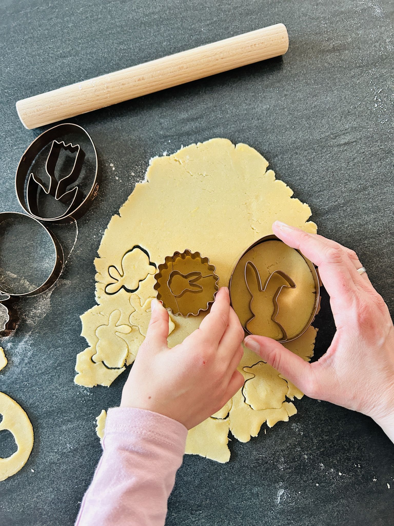 Rezept für kinderleichte Osterkekse