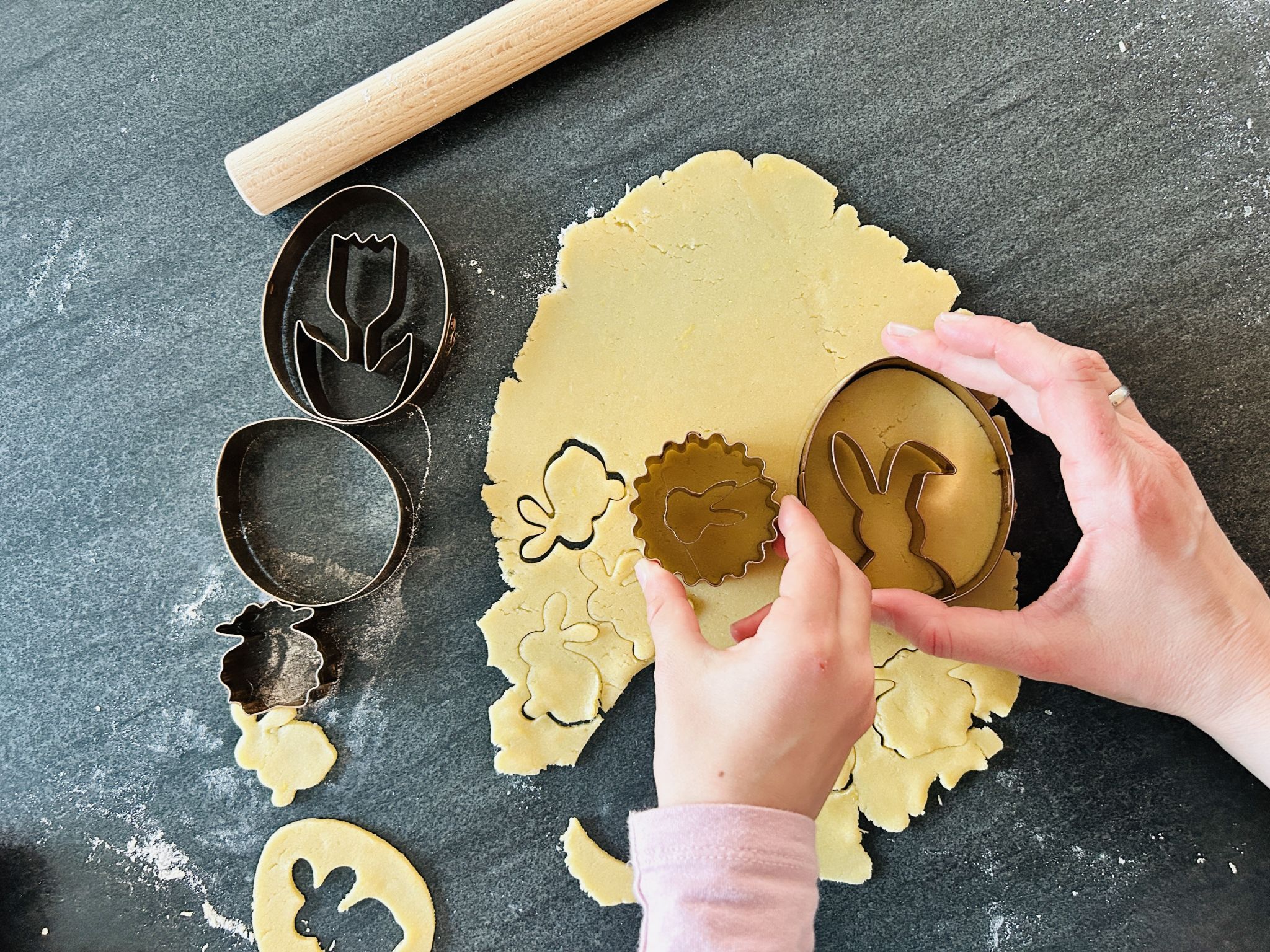 Rezept für kinderleichte Osterkekse