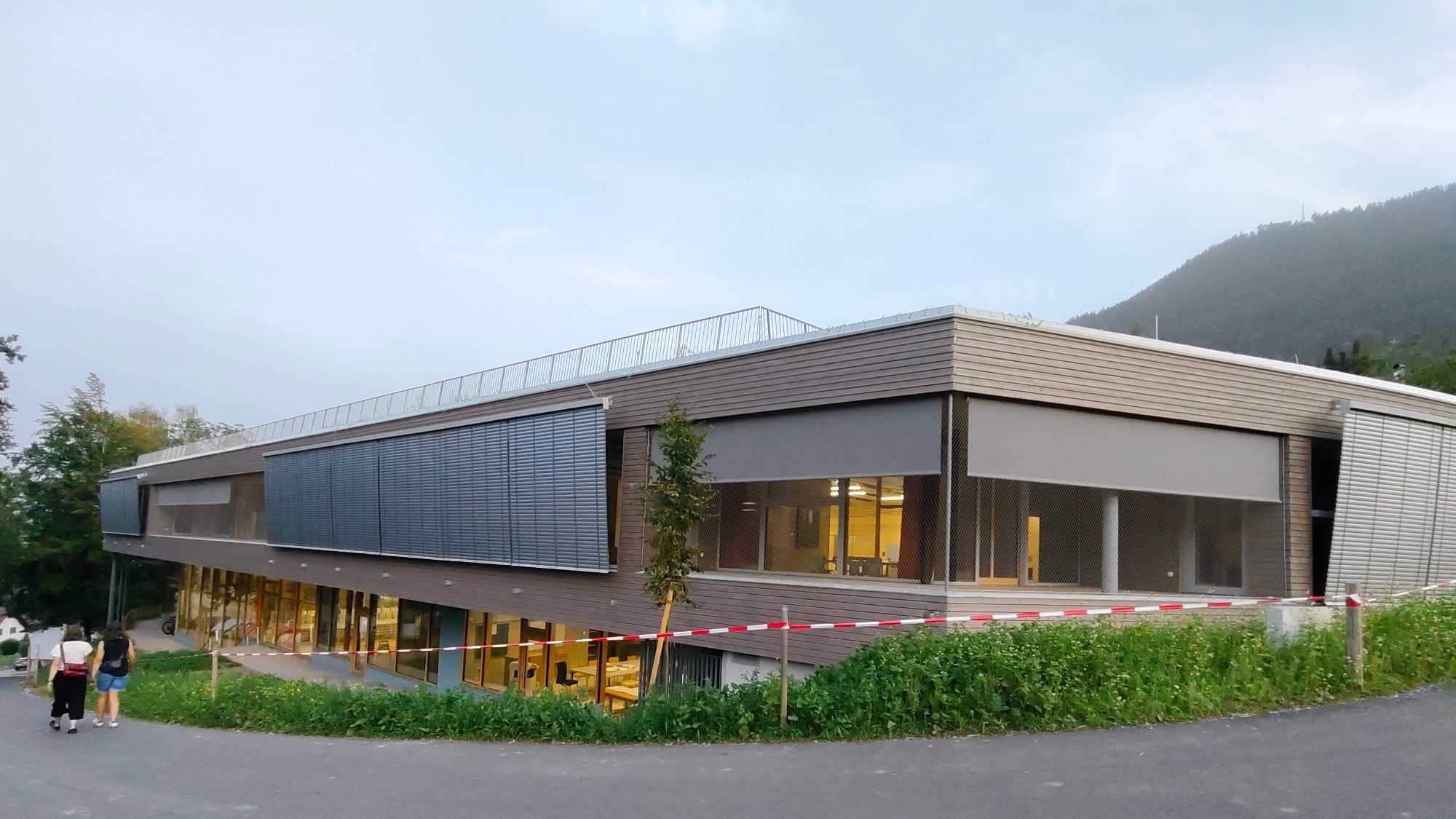 Beim Parzellenhock ins Bildungszentrum