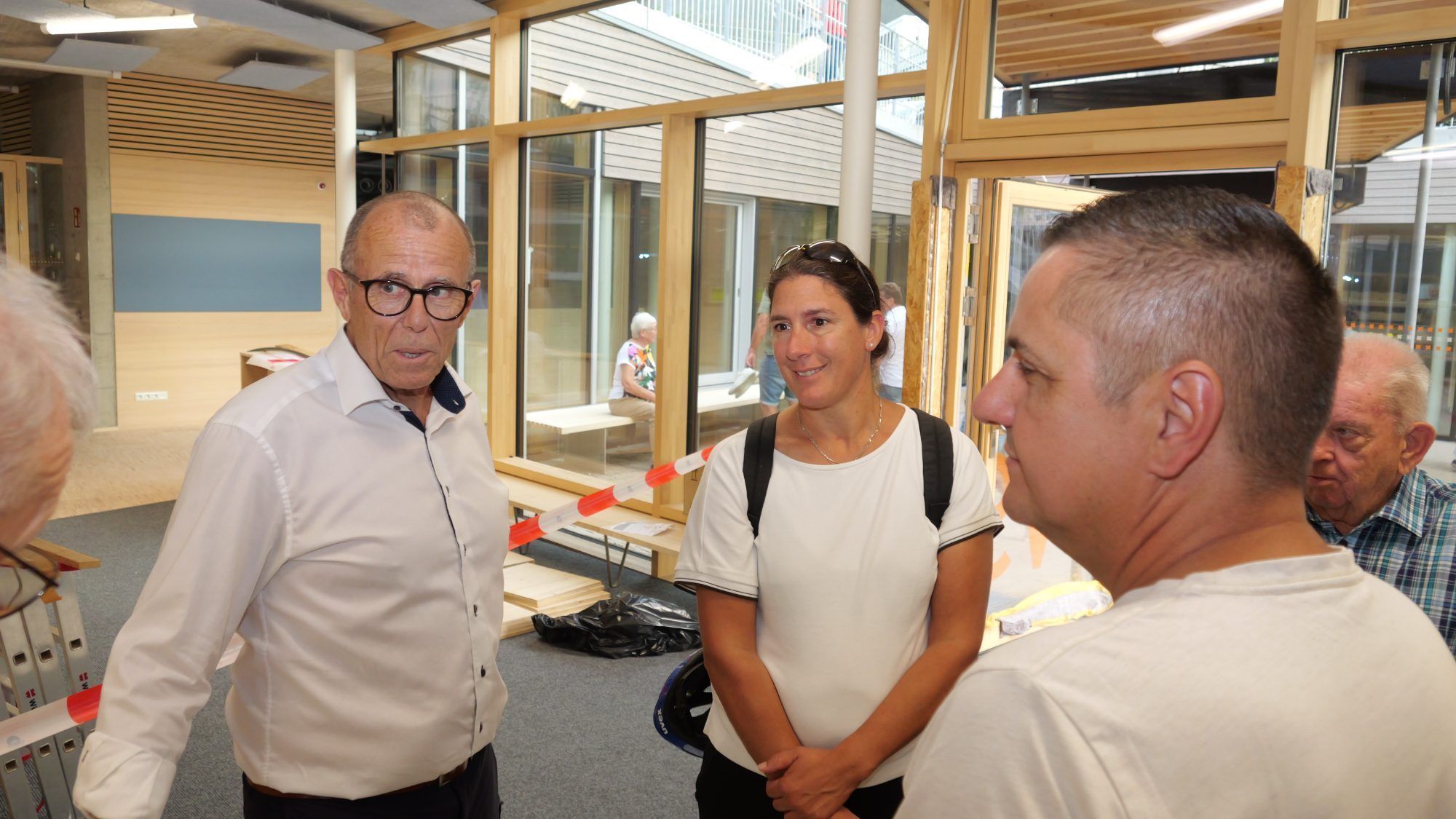 Beim Parzellenhock ins Bildungszentrum