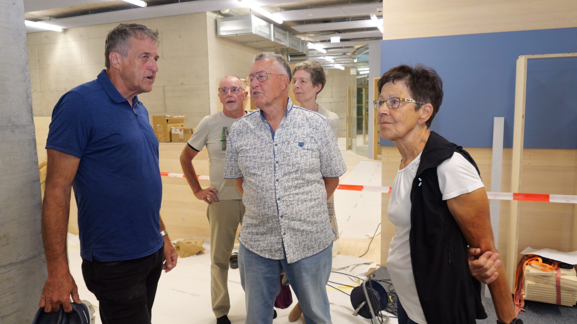 Beim Parzellenhock ins Bildungszentrum